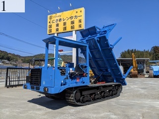 中古建設機械 中古 イワフジ工業 IWAFUJI 林業機械 フォワーダ・クローラ キャリア U-3C