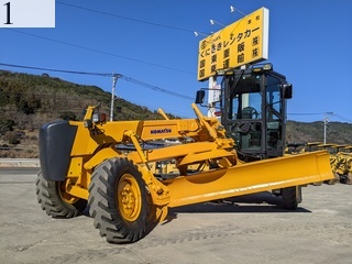 中古建設機械 中古 コマツ KOMATSU モーターグレーダー アーティキュレート式 GD405A-3Y