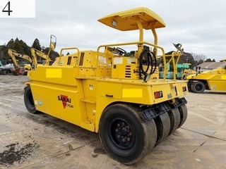 中古建設機械 中古 酒井重工業 SAKAI ローラー タイヤローラー TZ704